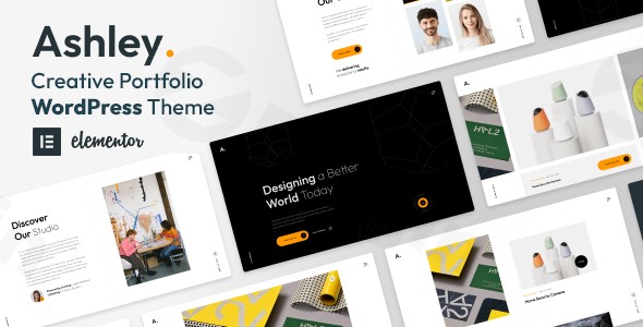 ashley creative portfolio wordpress theme plugin - Download WordPress Themes in One Place​