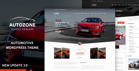 autozone automotive car dealer plugin - Download WordPress Themes in One Place​