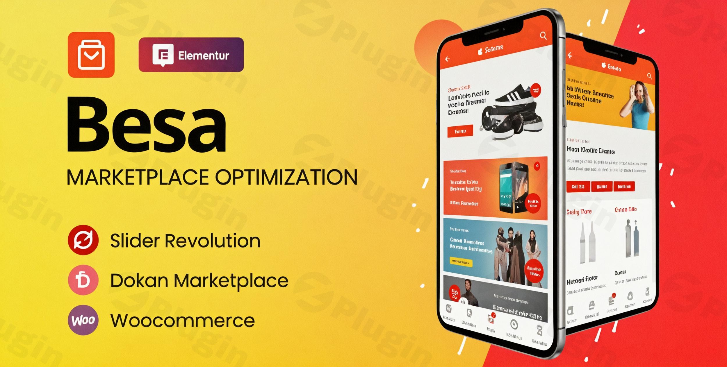 besa elementor marketplace woocommerce theme plugin - Download WordPress Themes in One Place​