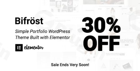 bifrost simple portfolio wordpress theme plugin - Bifrost - Simple Portfolio Wordpress Theme