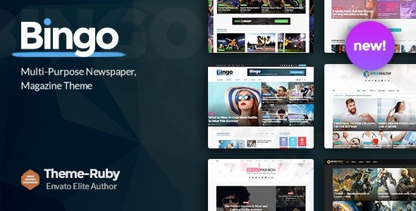 bingo multi purpose newspaper magazine theme plugin - Download WordPress Themes in One Place​