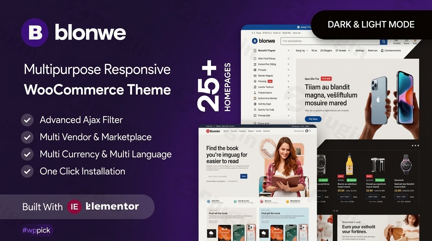 blonwe multipurpose woocommerce theme feature - Blonwe - Multipurpose Woocommerce Theme