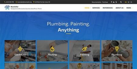 Bluecollar – Handyman & Renovation Business WordPress Theme bluecollar handyman renovation business wordpress theme plugin - Bluecollar - Handyman & Renovation Business Wordpress Theme