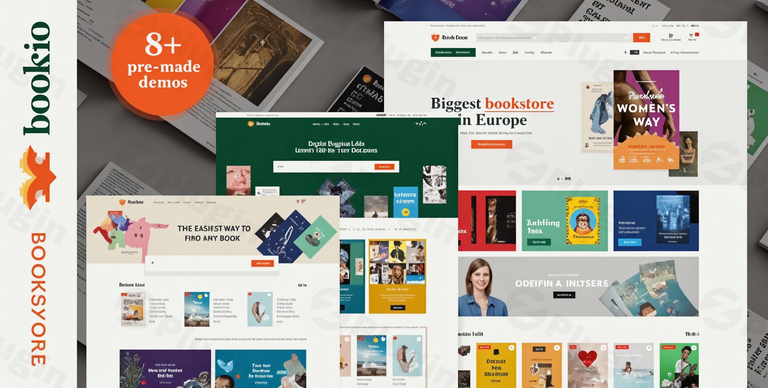 bookio book store woocommerce wordpress theme plugin - Download WordPress Themes in One Place​