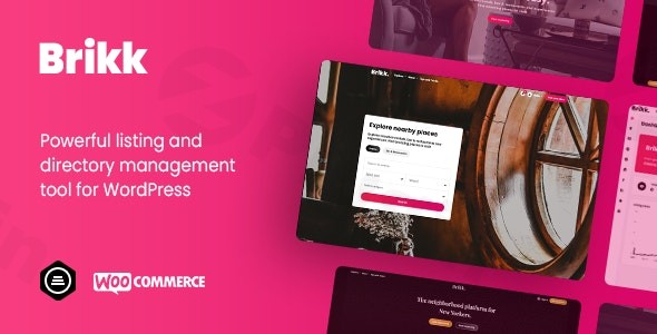 brikk directory listing wordpress theme by utillz plugin - Download WordPress Themes in One Place​
