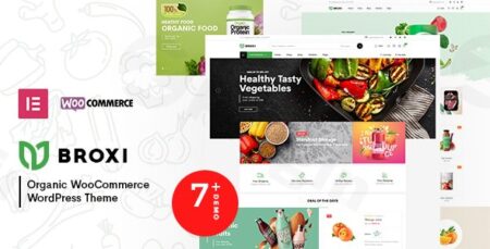 broxi organic food woocommerce wordpress theme plugin - Broxi - Organic & Food Woocommerce Wordpress Theme