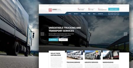 cargopress wordpress theme for logistics warehouse and transport websites plugin - Cargopress - Wordpress Theme For Logistics, Warehouse, And Transport Websites