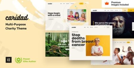 Caridad – Charity WordPress Theme caridad charity wordpress theme plugin - Caridad - Charity Wordpress Theme