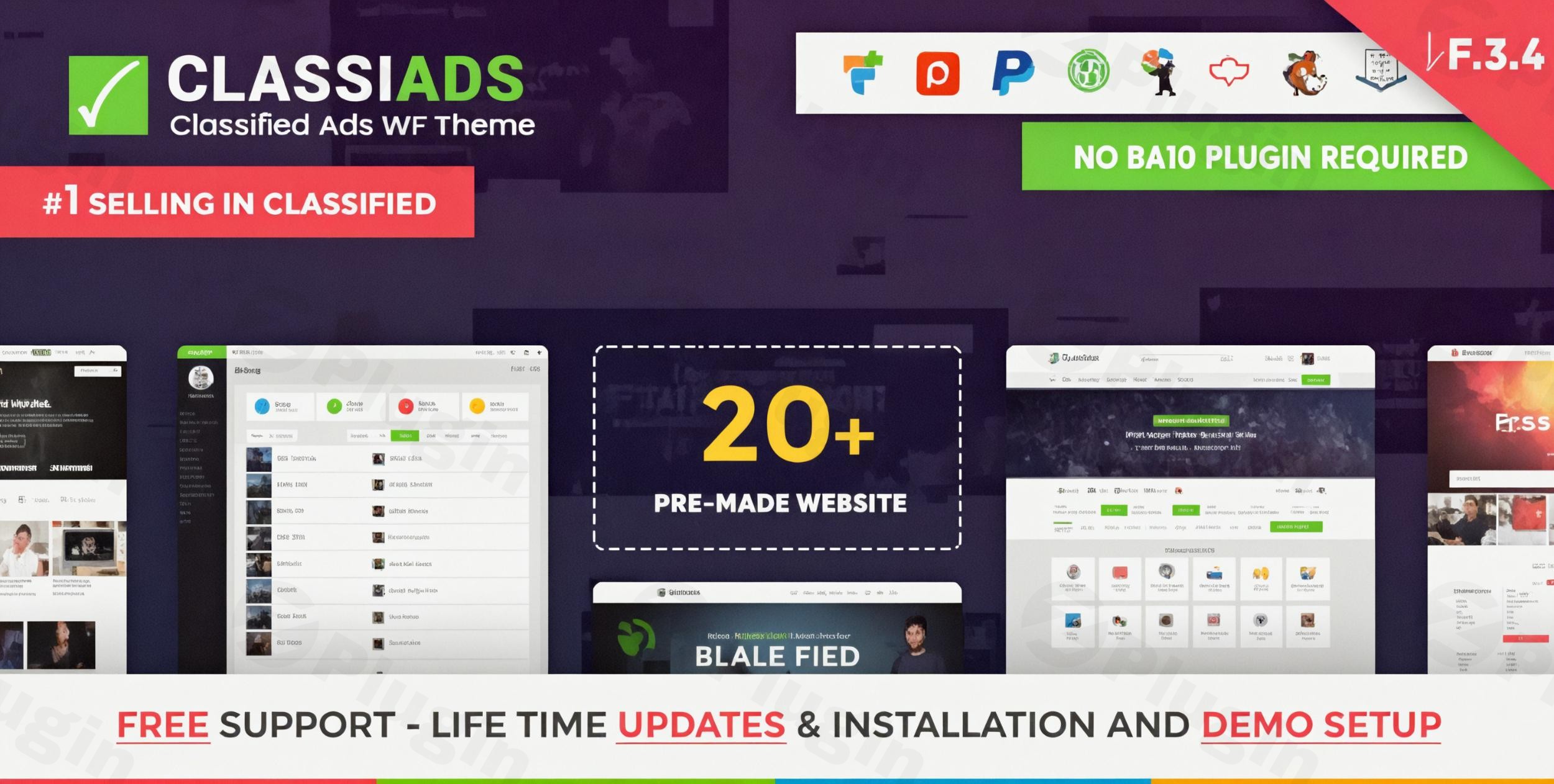 classiads best classified ads wordpress theme plugin - Download WordPress Themes in One Place​