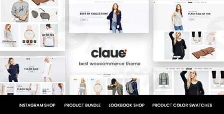 claue clean minimal woocommerce themes plugin - Claue - Clean, Minimal Woocommerce Themes
