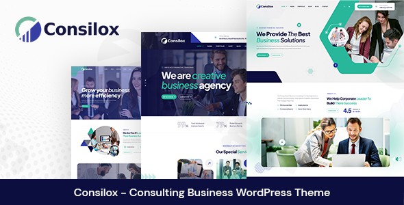 consilox consulting business wordpress theme plugin - Download WordPress Themes in One Place​