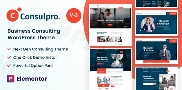 consulpro finance business consulting plugin - Download WordPress Themes in One Place​