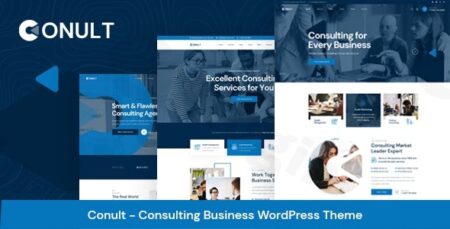 conult consulting business wordpress themes plugin - Conult - Consulting Business Wordpress Themes