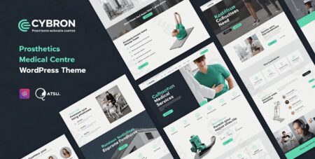 cybron prosthetics medical center wordpress theme plugin - Cybron - Prosthetics Medical Center Wordpress Theme