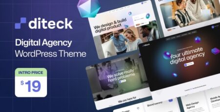 diteck digital agency wordpress theme plugin - Diteck - Digital Agency Wordpress Theme