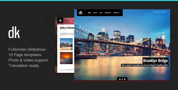 dk photography wordpress theme plugin - Download WordPress Themes in One Place​