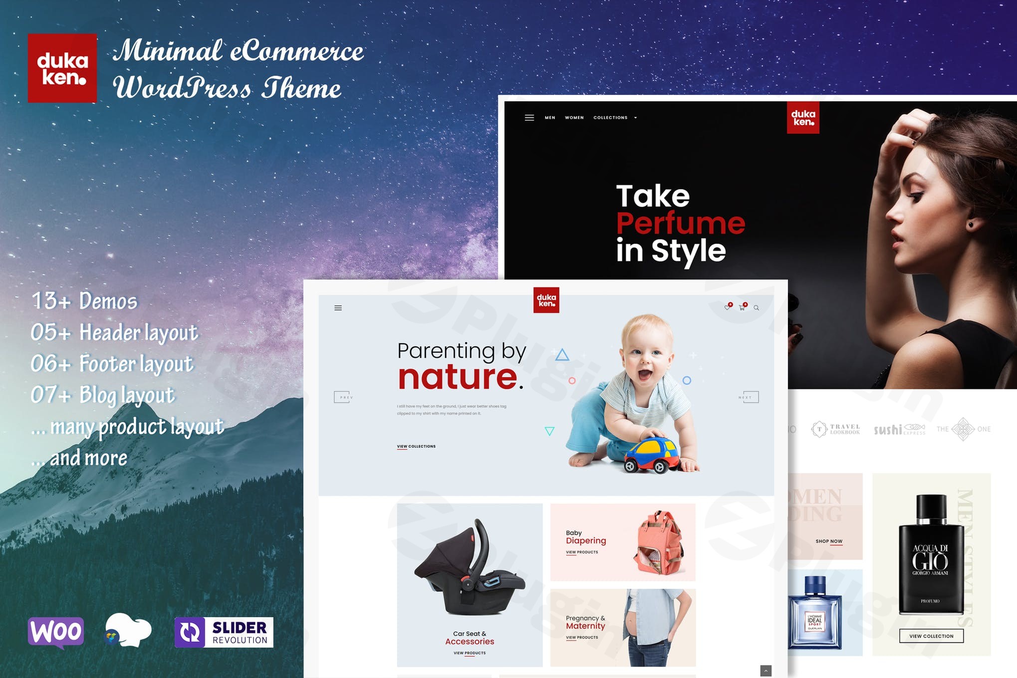 dukaken multipurpose woocommerce wordpress theme plugin - Download WordPress Themes in One Place​