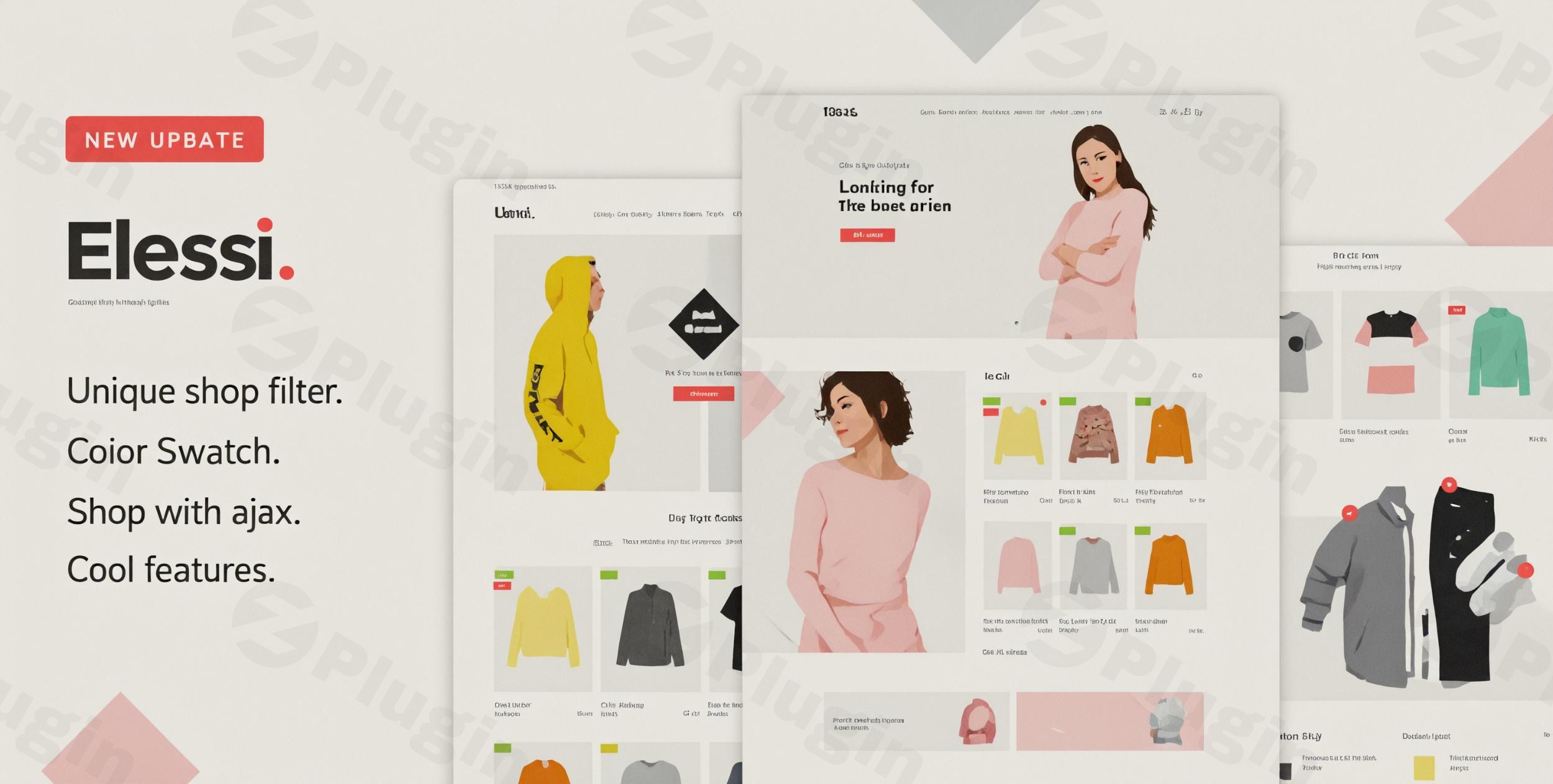 elessi woocommerce ajax wordpress theme rtl supports plugin - Download WordPress Themes in One Place​
