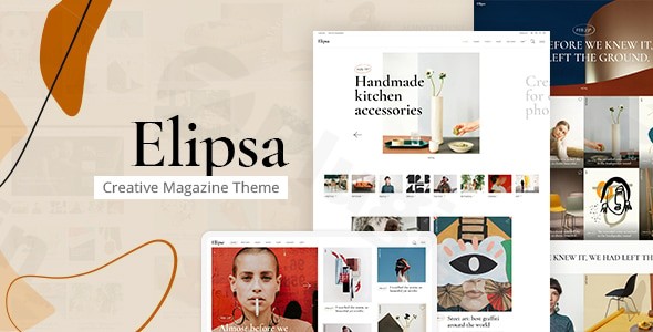 elipsa creative magazine wordpress theme plugin - Download WordPress Themes in One Place​