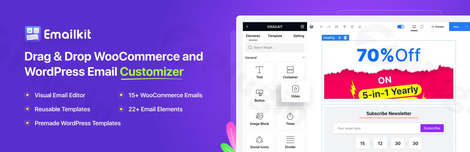 emailkit pro plugin - Download the Best WordPress Plugins in One Place​