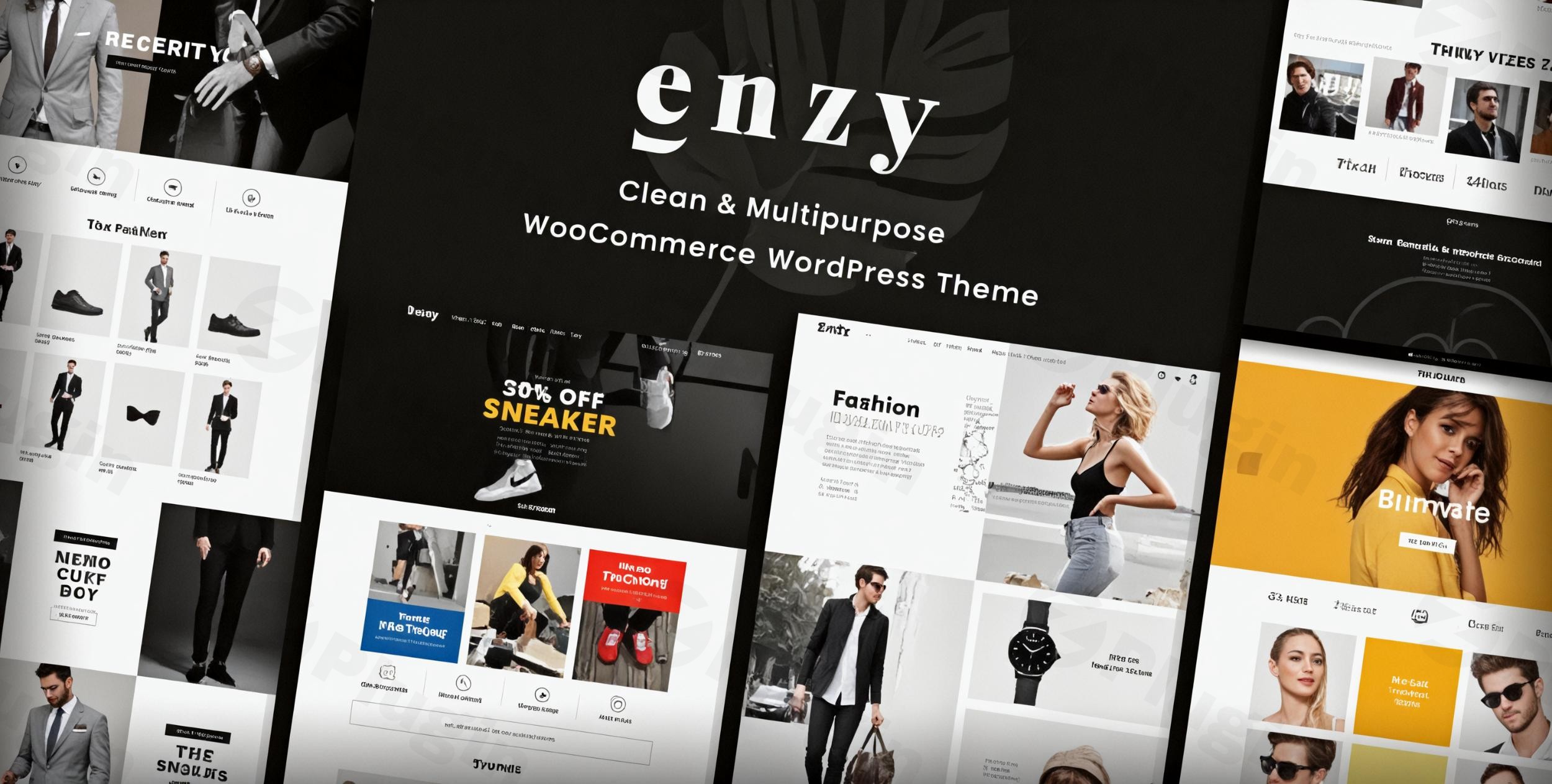 enzy multipurpose woocommerce wordpress theme plugin - Download WordPress Themes in One Place​