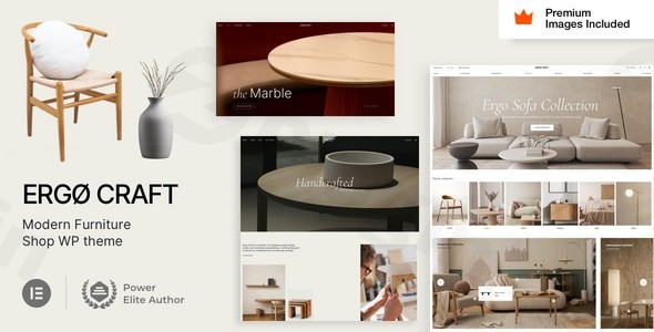 ergocraft furniture shop wordpress theme plugin - Download WordPress Themes in One Place​