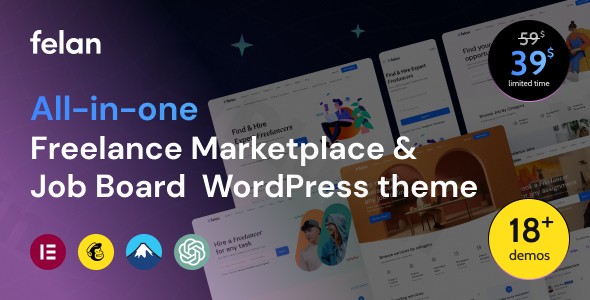 felan freelance marketplace and job board wordpress theme plugin - Download WordPress Themes in One Place​