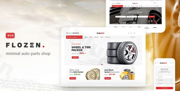 flozen woocommerce ajax wordpress rtl theme plugin - Download WordPress Themes in One Place​