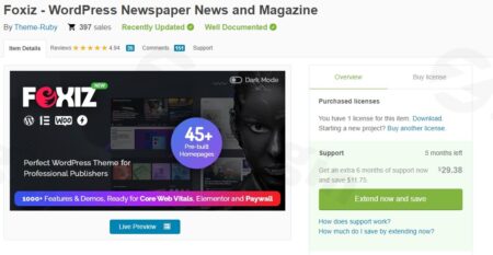 foxiz newspaper news and magazine for wordpress plugin - Foxiz - Newspaper News And Magazine For Wordpress