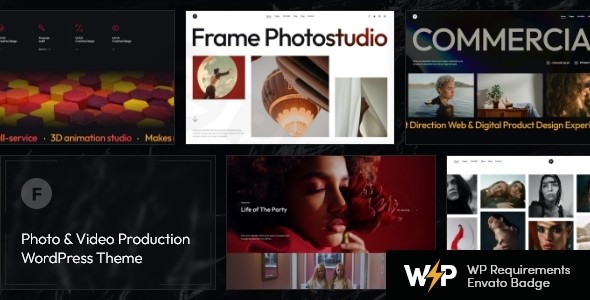 frame photo video wordpress theme ai plugin - Download WordPress Themes in One Place​