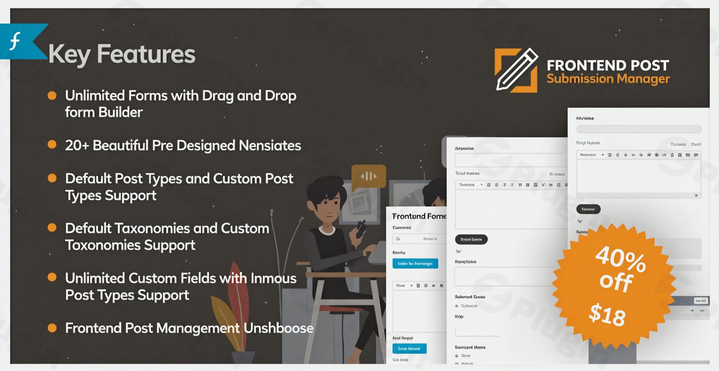 frontend post submission manager plugin - Download the Best WordPress Plugins in One Place​