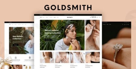 goldsmith jewelry store woocommerce elementor theme plugin - Goldsmith - Jewelry Store Woocommerce Elementor Theme
