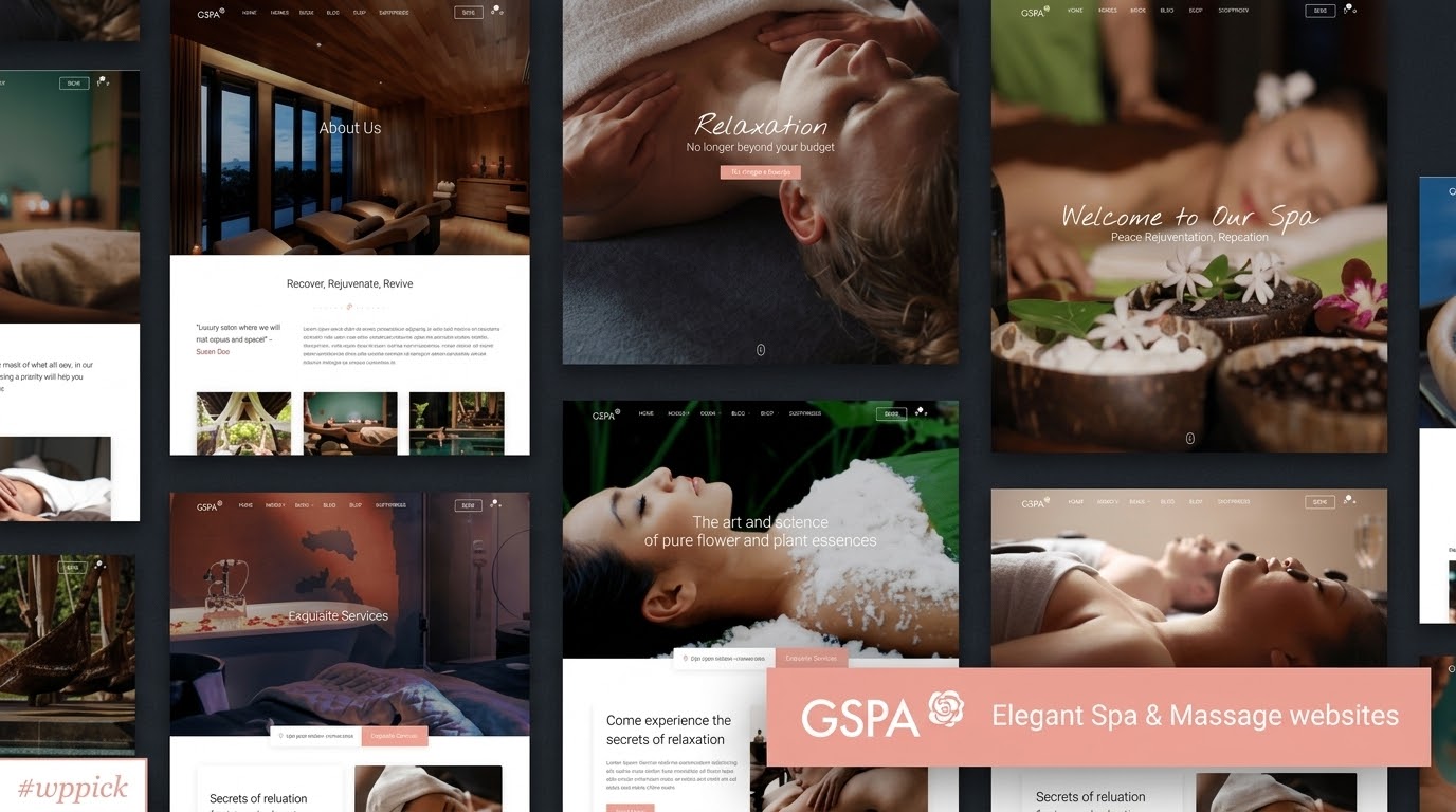 grand spa massage salon wordpress theme feature - Download WordPress Themes in One Place​