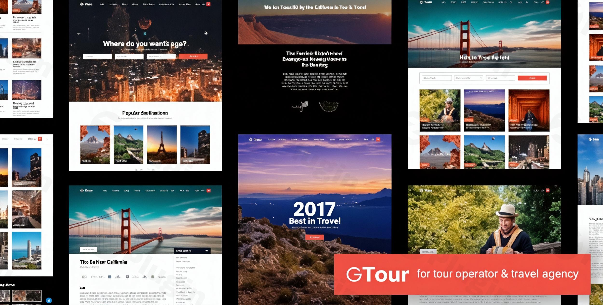 grand tour tour travel wordpress for travel and tour plugin - Download WordPress Themes in One Place​