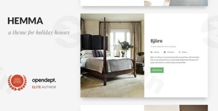 hemma hotel bnb wordpress theme plugin - Hemma - Hotel & Bnb Wordpress Theme