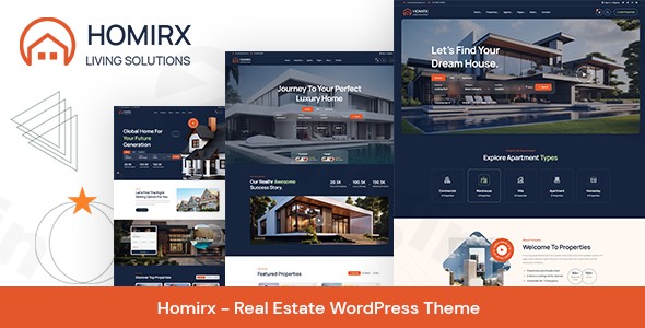 homirx real estate wordpress theme plugin - Download WordPress Themes in One Place​