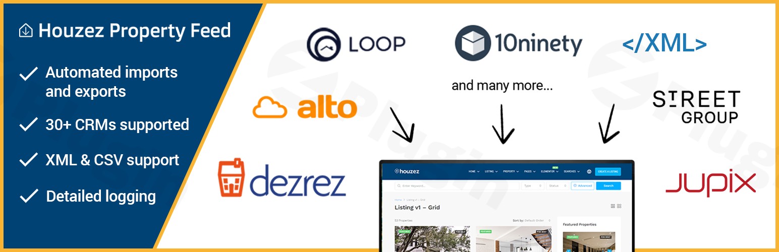 houzez property feed pro plugin - Download the Best WordPress Plugins in One Place​