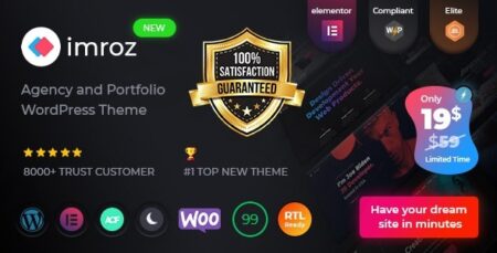 imroz agency portfolio theme plugin - Imroz - Agency & Portfolio Theme