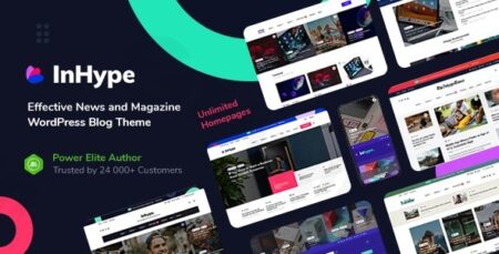 inhype blog magazine wordpress theme by dedalx plugin - Inhype - Blog & Magazine Wordpress Theme By Dedalx