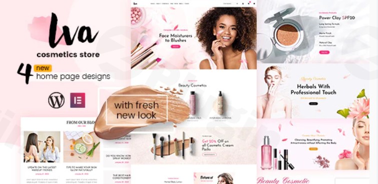 iva beauty store cosmetics shop plugin - Download WordPress Themes in One Place​