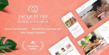 jacqueline spa massage salon beauty wordpress theme plugin - Jacqueline | Spa & Massage Salon Beauty Wordpress Theme