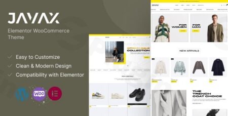 javax elementor woocommerce theme plugin - Javax - Elementor Woocommerce Theme