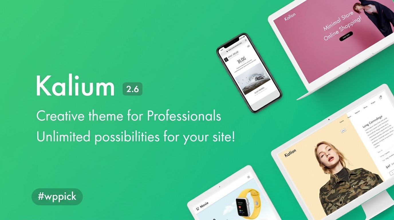 kalium creative wordpress theme for professionals feature - Download WordPress Themes in One Place​