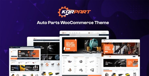 karpart auto parts woocommerce theme plugin - Download WordPress Themes in One Place​