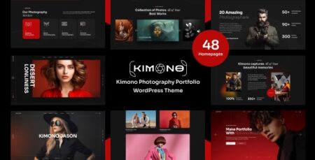 kimono photography portfolio wordpress theme plugin - Kimono - Photography Portfolio Wordpress Theme