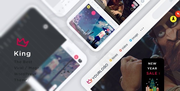 king wordpress viral magazine theme plugin - Download WordPress Themes in One Place​