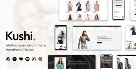 kushi fashion shop woocommerce theme plugin - Kushi - Fashion Shop Woocommerce Theme