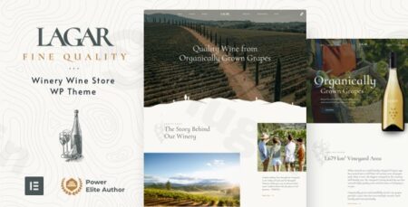 lagar winery wine shop wordpress plugin - Lagar - Winery Wine Shop Wordpress