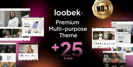 loobek elementor multipurpose woocommerce theme plugin - Loobek - Elementor Multipurpose Woocommerce Theme