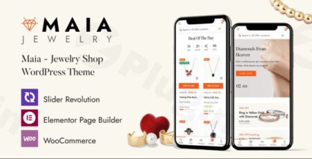 maia jewelry shop wordpress theme plugin - Maia - Jewelry Shop Wordpress Theme